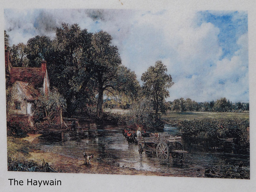 The location of 'The Haywain' picture